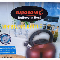 Eurosonic Whistling Kettle- 5litres ( Blue, Red, Green