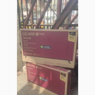 LG 50 Smart Android TV Netflix Flameless Wifi