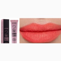 Avon Coral in the Clouds Cushion Cloud Lip Cheek - 2-in-1 Matte Formula