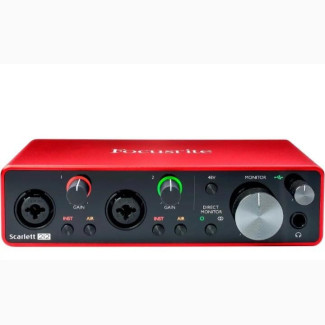 Focusrite Scarlett 2i2 Soundcards