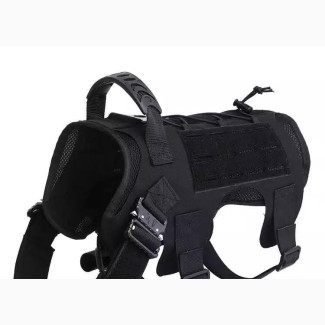 Tactical Harness for Strong Dogs (With Leash) XL
