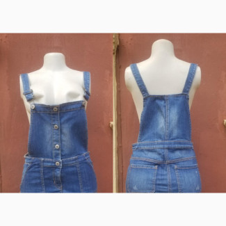 Blue Denim Ladies Dungarees