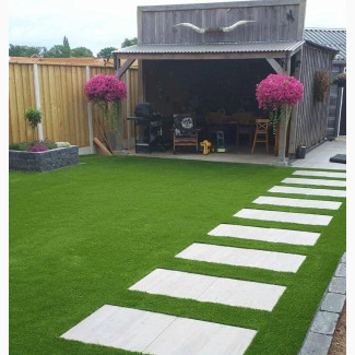Synthetic Carpet Grass Installation