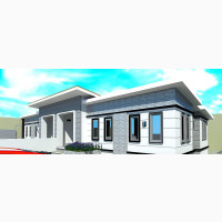 3 Bedroom Bungalow with Modern Design