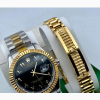 Rolex Wristwatch and Bracelet Set - Genuine and Stylish