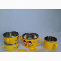 Children#039;s Tableware - Yellow - 10 Pieces