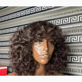 Omotala Bounce Fringed Wig - 50% Human Hair