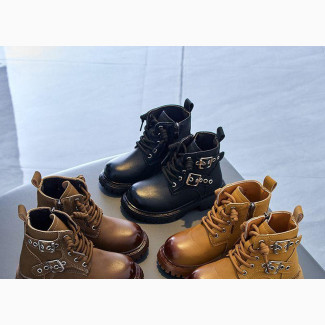 Unisex Ankle Boot With Double Sided Buckle