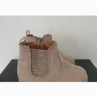 H M Suede Beige Shoes - Size 18-19