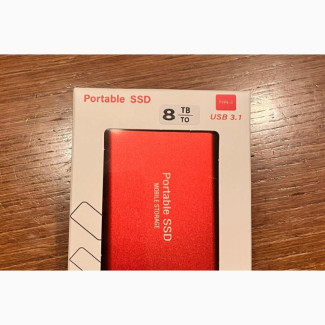 Portable SSD 1TB External Drive USB 3.0/ Type-C