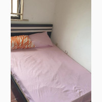 Standard 4.5by6 Mattress with Bedframe and Side Stool