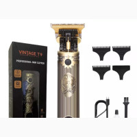T9 Hair Clipper - Stainless Steel Blade - USB Charging