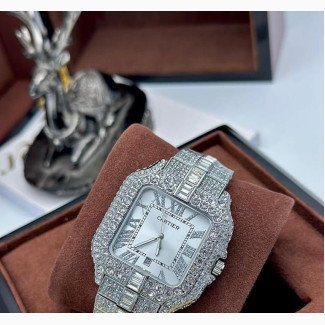 Iced Cartier Watch