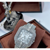 Iced Cartier Watch