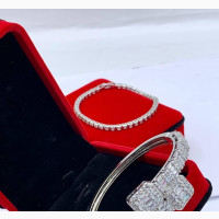 VVS Moissanate Diamond Bracelet Comes With a Tester