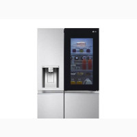 LG Nok-Nok Door-in-Door 674L Side-by-Side Refrigerator Silver