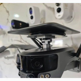 Dual-Lens, Wide View 4G Wifi Camera