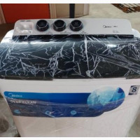 Midea 8kg Twin Tub Semi Automatic Washing Machine MT100W80/W