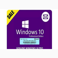 Windows 10 Pro Genuine License Key (1 User)