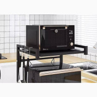 Microwave Stand Countertop Kitchen Utensil Tableware Storage