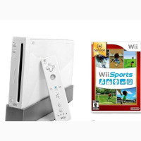 Nintendo Wii Console With Wii Sports (Renewed)+10 Games