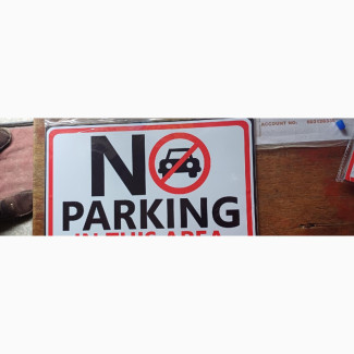 No Parking Signage - Brand New Safety Signs for Sale