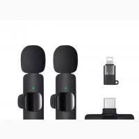 Double Wireless Microphone for Type C and iPhone
