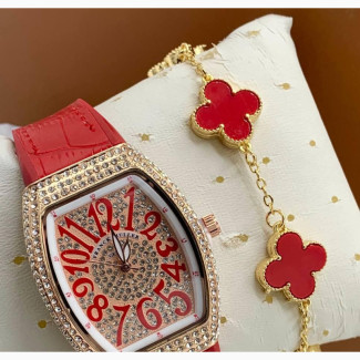 Franklin Muller Watch and VCA Bracelet