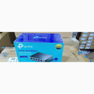 TP-Link TL-SF1005p 5-Port Desktop Switch with 4-Port POE