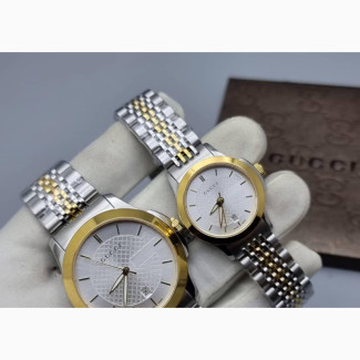 GUCCI. COUPLE Wristwatch.(Can Be Sold Separately)