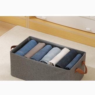 Cabinet and Wardrobe Clothes Storage Organizer Box - Durable and Spacious