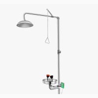 Industrial Emergency Shower And Eye Wash