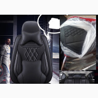 High Quality Leather Black Seat Cover