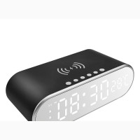 15W Wireless Fast Charging Alarm Clock Speaker