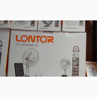 12 Lontor Rechargeable Table Fan - Long Lasting and Affordable