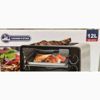 Crown Star Heating+ Baking+ Toasting Grilling Oven- 12L