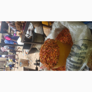 A Bucket of Hot Dry Pepper 3500 Naira