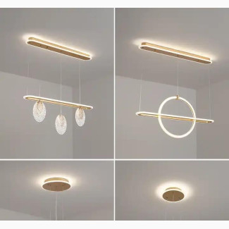 Modern Dining Room Chandelier Ring Nordic Pendant L