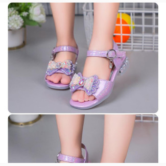 Stylish Princess Sandals for Girls - Size 29