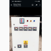 ABB Distribution Board Panel 250A 6way 3phase