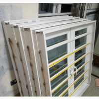 4ft by 4ft Casement Window With Inner Burglary and Net Ikoyi
