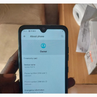 Tecno Pop 5 16 GB Blue