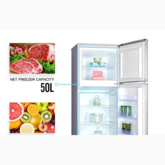 Skyrun 182 Litres Double Door Top Mount Fridge (BCD-187A)