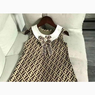 Trendy Fendi Sleeveless Girls Gown - Brand New