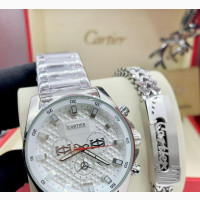 Cartier Wristwatch and Bracelet Combo for Sale