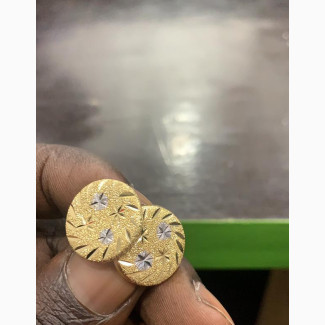 18karat Pure Gold Earrings Available
