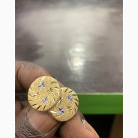 18karat Pure Gold Earrings Available
