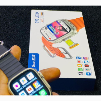 Android 4G SIM Card C90 Ultra Smart Watch