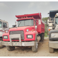 Direct Company Used Mack Tipper Red Colour Belgium