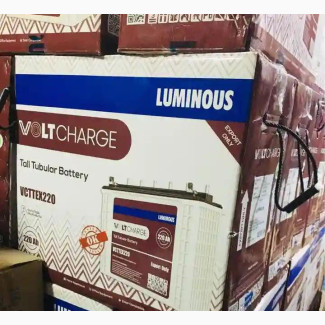 Luminous 12V, 220ah Tubular Battery